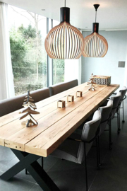 Eettafel Timber