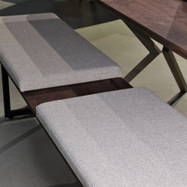Duo kussens 100 x 40 cm