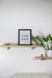 Wandplank EK (met houten EK dragers)