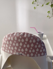 Ikea kussenset Pink drops