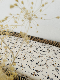 Hoeslaken verschoonmand ‘Blue flower’