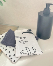 Kinder washandjes ‘Tangram’