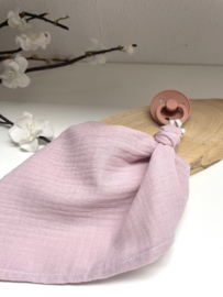 Speendoekje ‘Oud-roze’