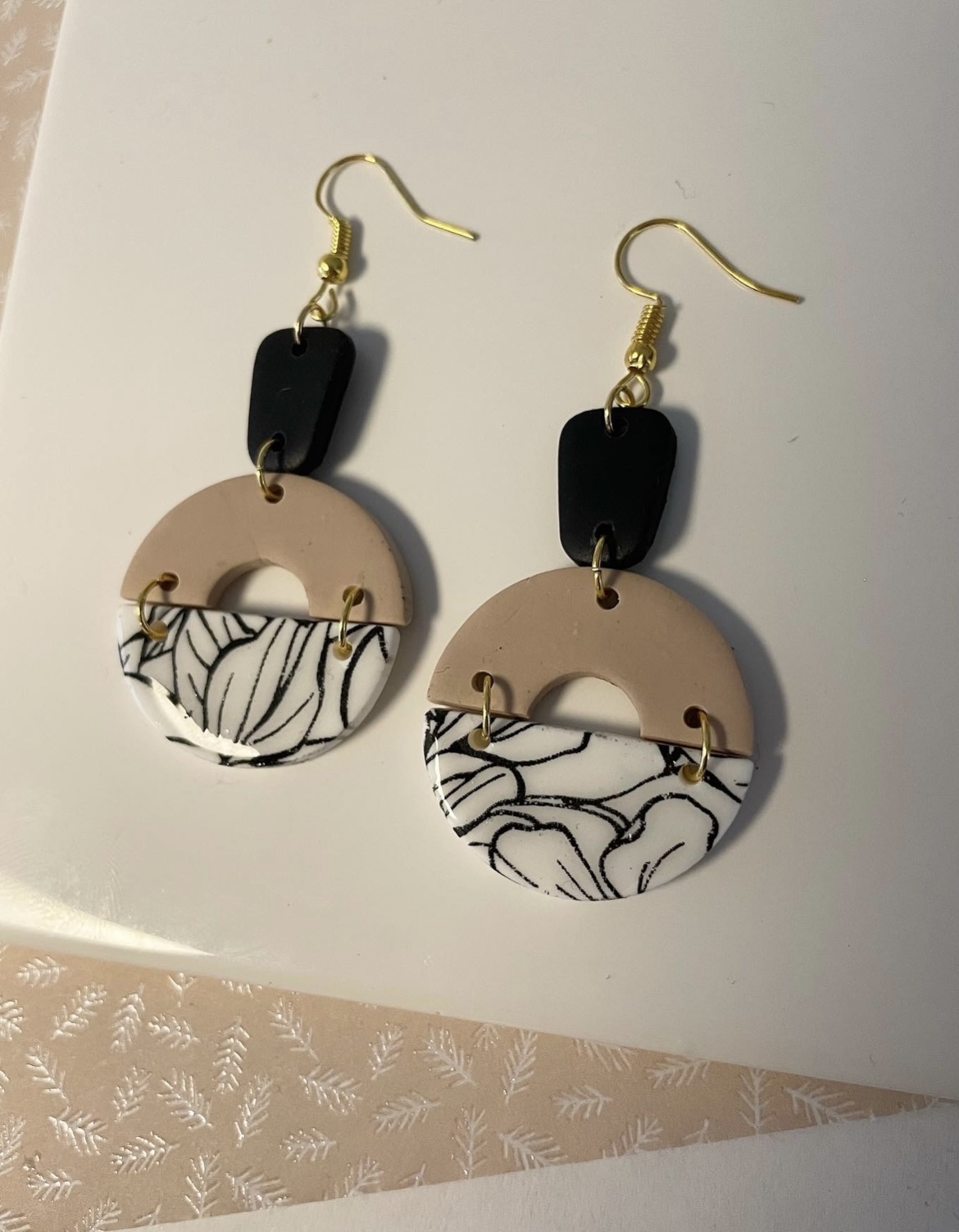 Oorbellen Bowie flowers