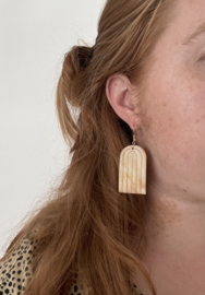 Oorbellen Touching gold