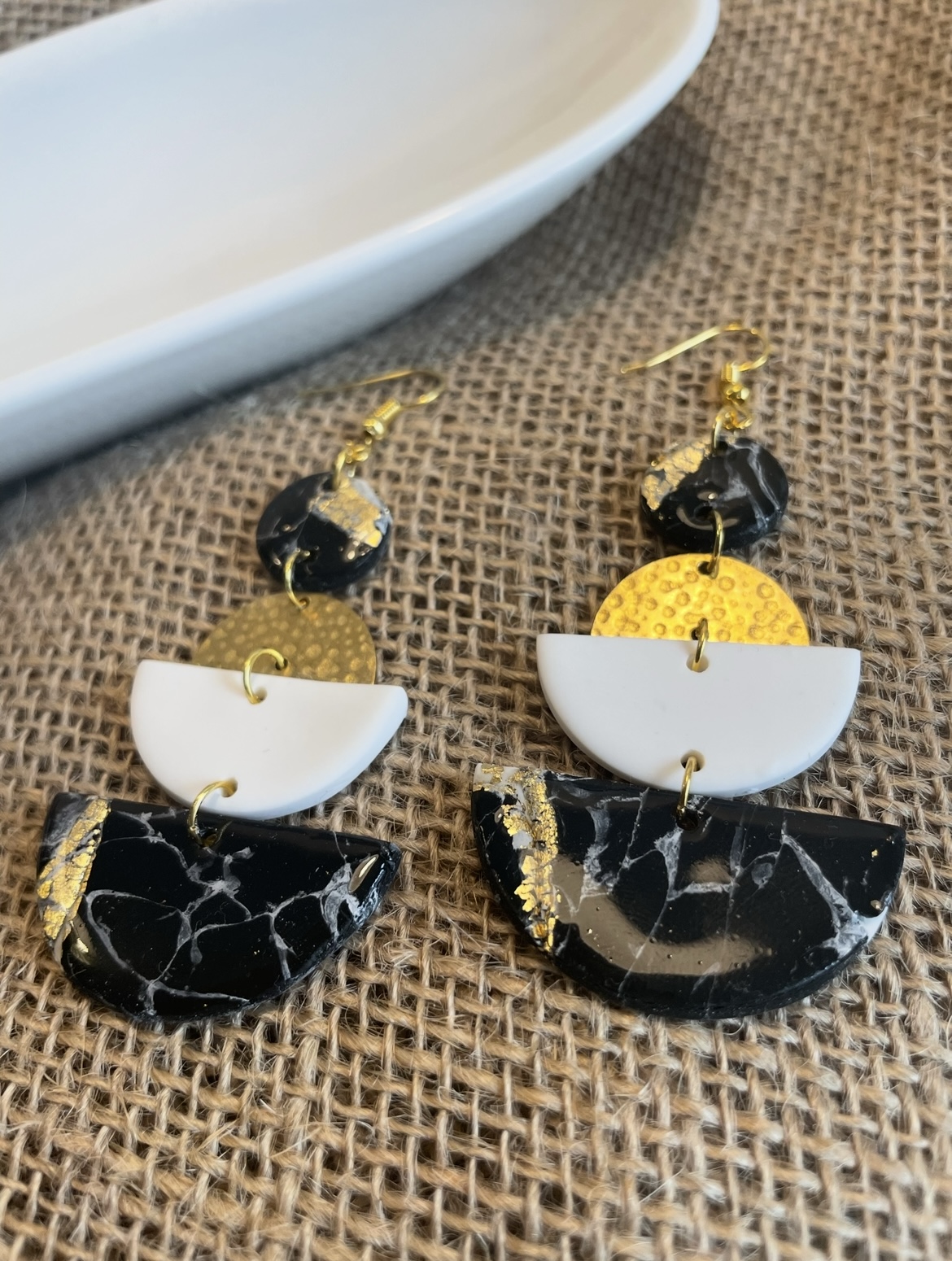 Oorbellen Fatale black