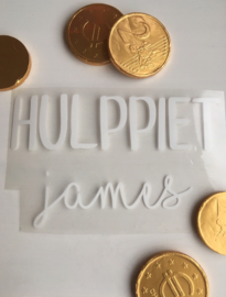 Hulppiet strijkapplicatie