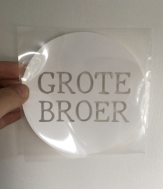 Grote broer/ zus