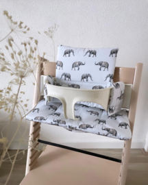 Stokke kinderstoel kussenset ‘Olifant’