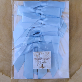 Schleifen Large Hellblau 1.6 cm - 10 st