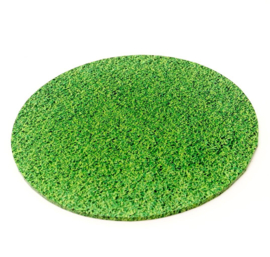 Cake Board Grass 25 cm rond (gazon)