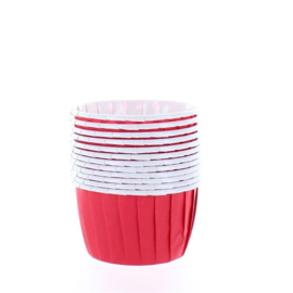 Baking Cups Bwl Rot - 12 pcs