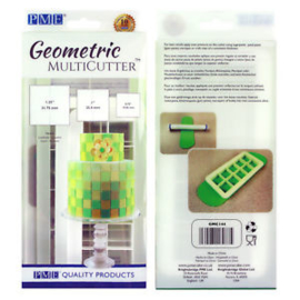 PME Geometric Multicutter Square set 3 st
