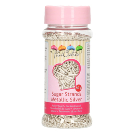 Sugar Strands Metallic Silver - 80 gr