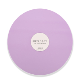 Cake Board Pastel Lilac 30 cm rond