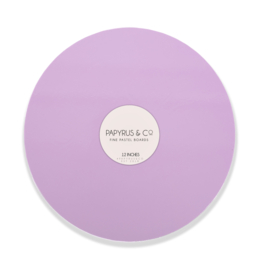 Cake Board Pastel Lilac 30 cm rund