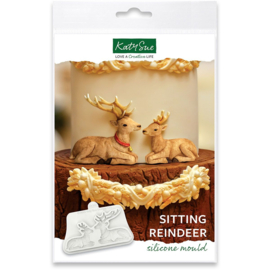 Katy Sue Sitting Reindeer