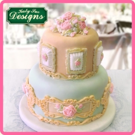 Katy Sue Rectangle Hearts