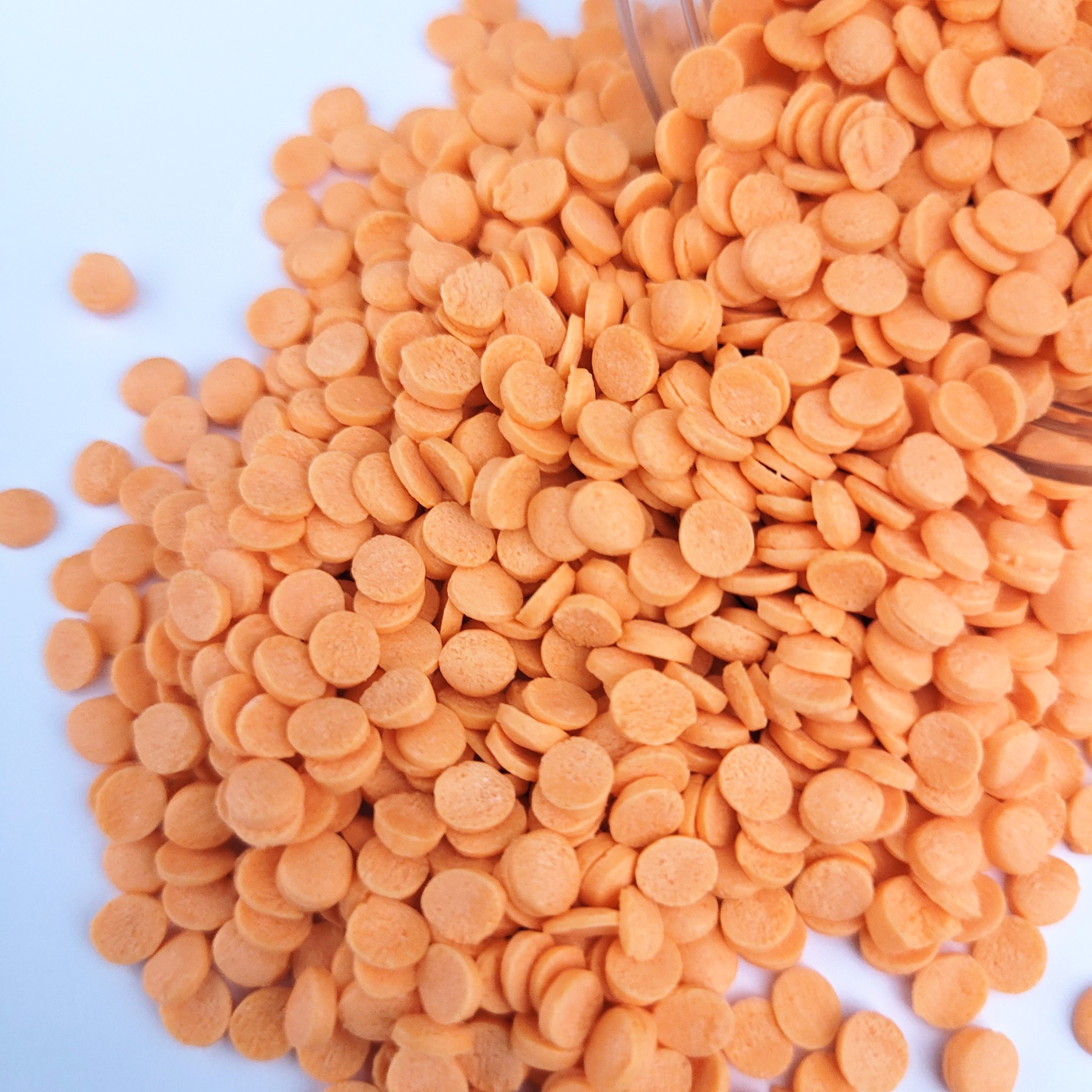 Twinkel Sprinkel Confetti Oranje - 1 Kg