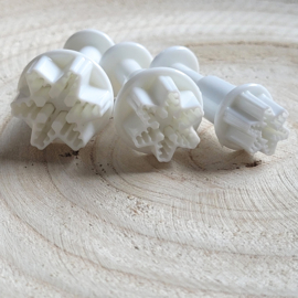 Snowflake mini plunger set - 3 pcs