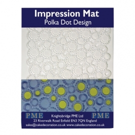 PME Impression mat Polka Dot