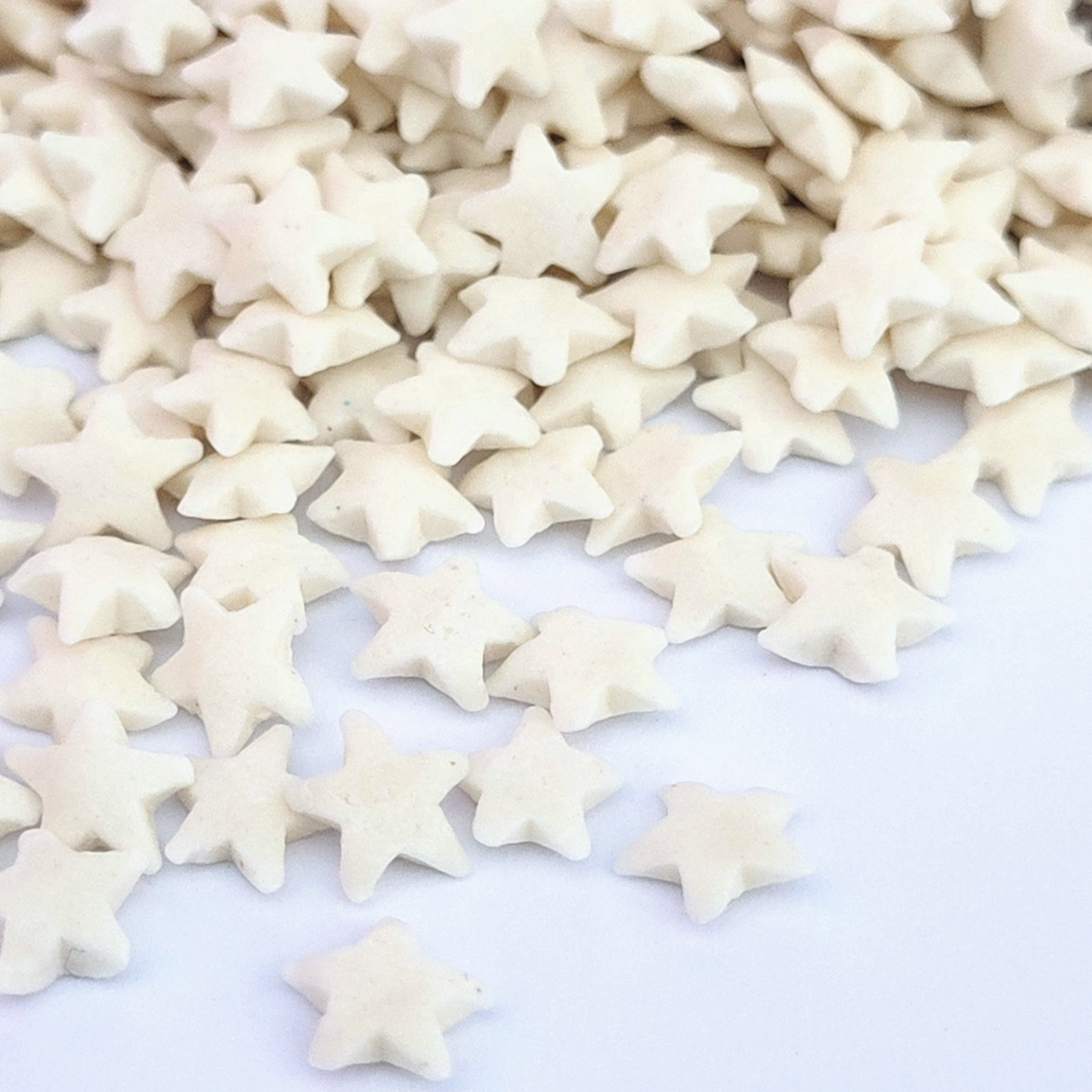 Twinkel Sprinkel Sterretjes Ivory/Wit - 1 Kg