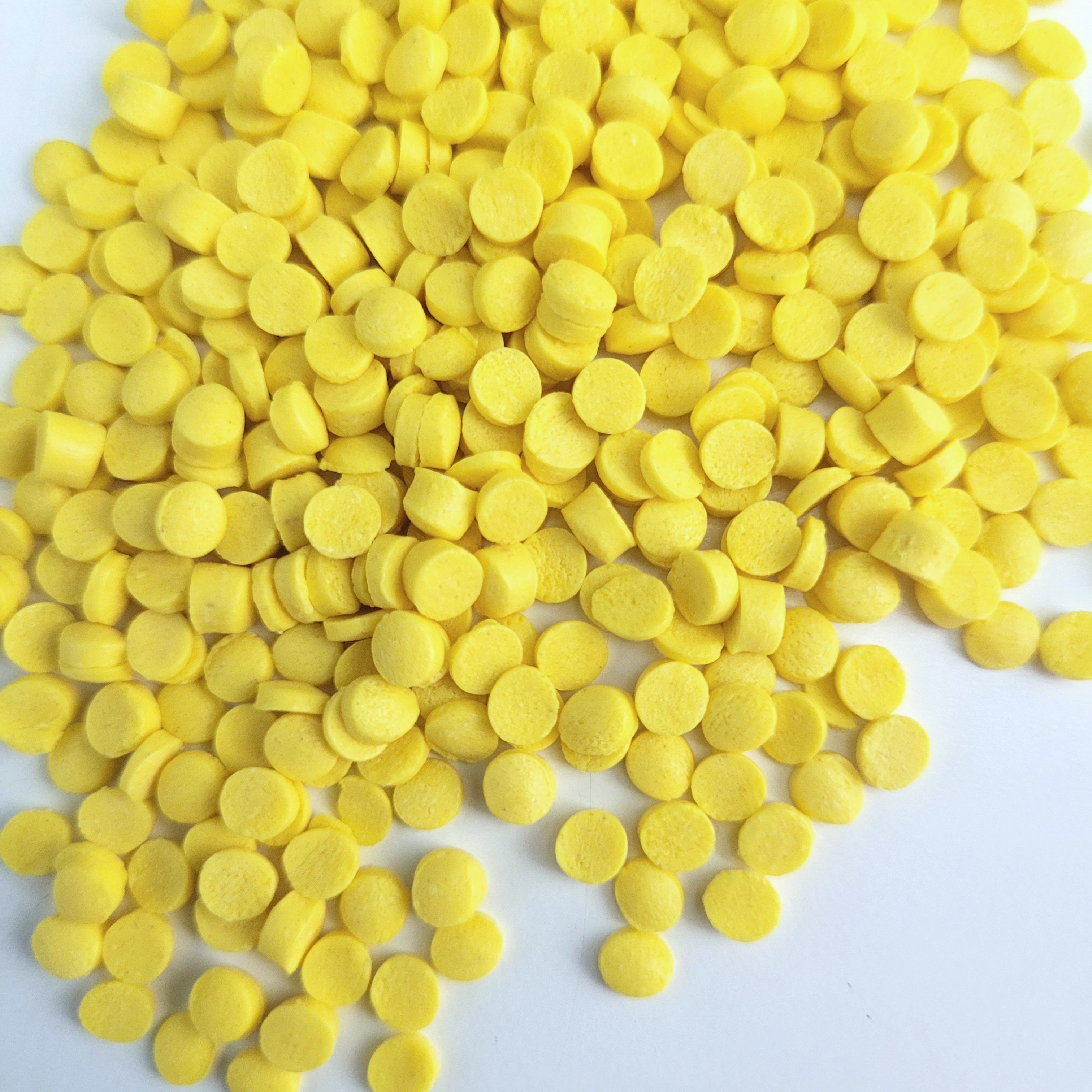 Twinkel Sprinkel Confetti Geel - 1 Kg