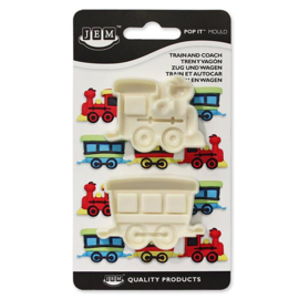 JEM Trein/Wagon pop it mould