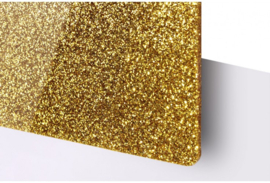 Acryl glitter goud (enkel voor cijfers!)