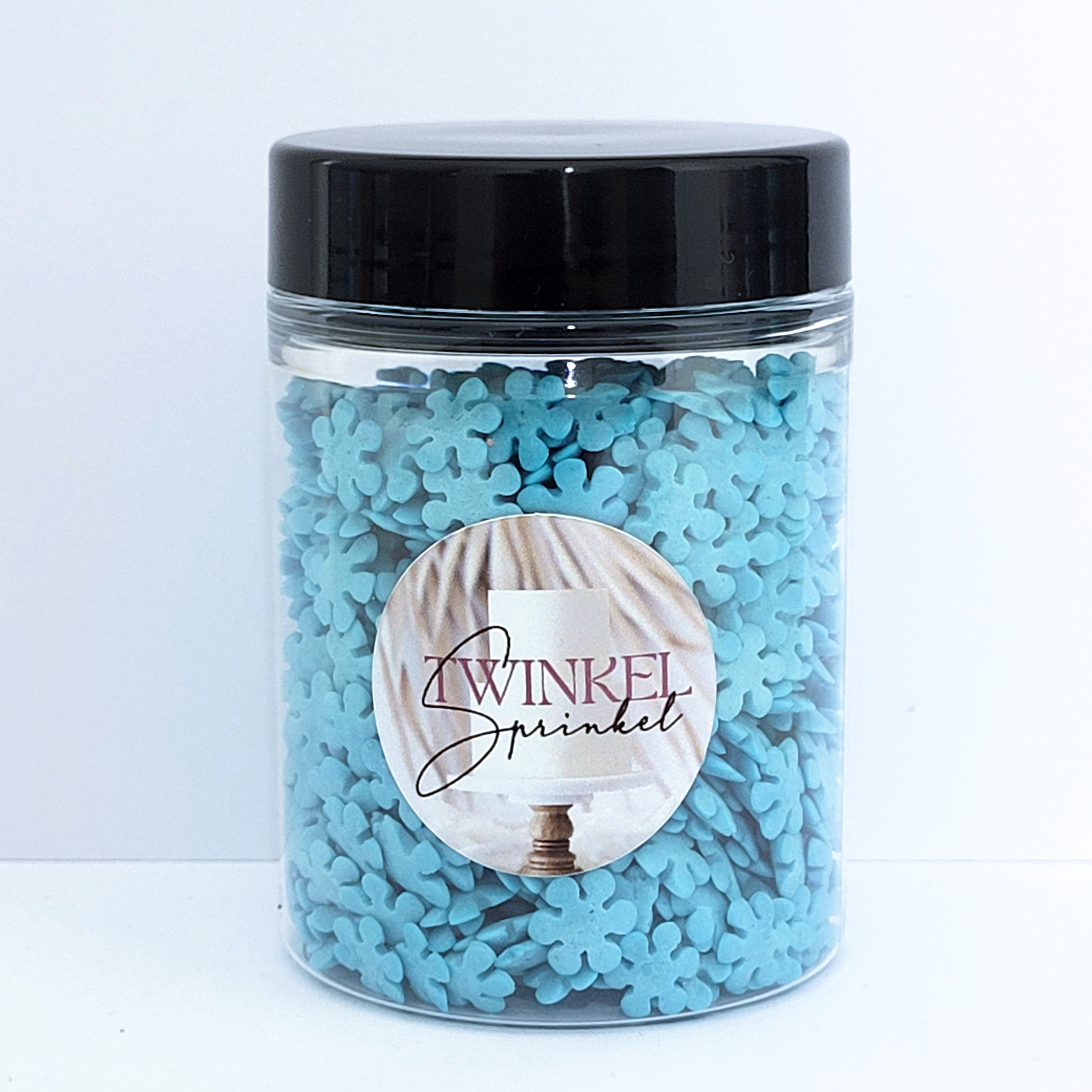 Twinkel Sprinkel Flocons de neige Bleues - 60 gr 5 pcs revendeurs