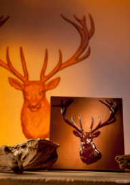 Chocolate World Deer 8.5 x 8.5 cm