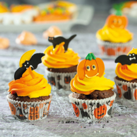 Halloween suikerdecoratie - 6 st