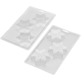 Wilton candy mould snowflake 3D