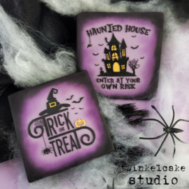 Trick or treat stamp