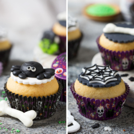 Happy Halloween baking cups - 36 st (cupcakepaiertjes)