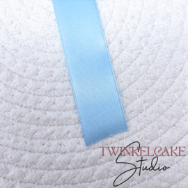 Lint Satijn Large Baby Blue 2.5 cm