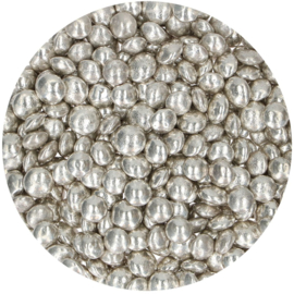 Candy Choco Metallic Silver - 80 gr (schoco linsen metallic silber)