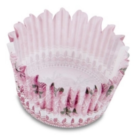 Rozentuin cupcake decoset (36 st)