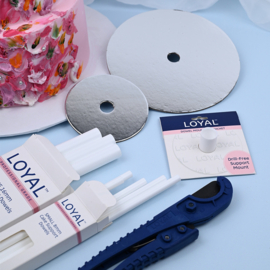 Cake Board Perforiert Rund 25 cm - 1 st