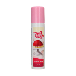 Lustre Spray Red Metallic (Funcakes) - 100 ml e171 free