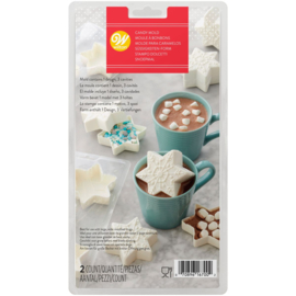 Wilton candy mould snowflake 3D