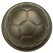 Mini voetbal bakvorm  9 cm /2 delig