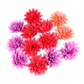 Aster Mix 1 3D - 5.5 cm 4 pcs (wafer paper)