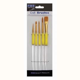 PME Craft Brush (Pinseln)  set 5 st