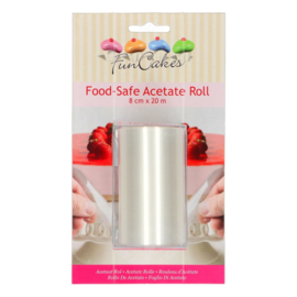 Food Safe Acetate rol 8.0 cm