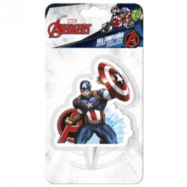 Captain America bougie 2D