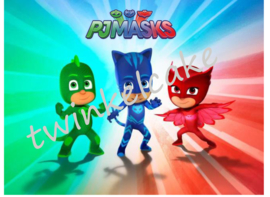 PJ MASKS rechthoek 1 taartprint A4