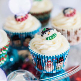 Christmas friends baking cups 100 st