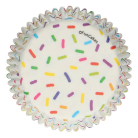 Baking Cups Sprinkles 48 st