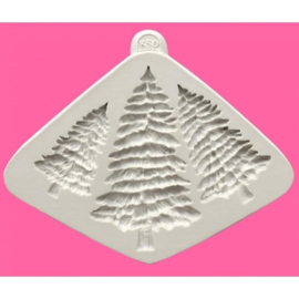 Fir Trees Silhouettes mould by Katy Sue